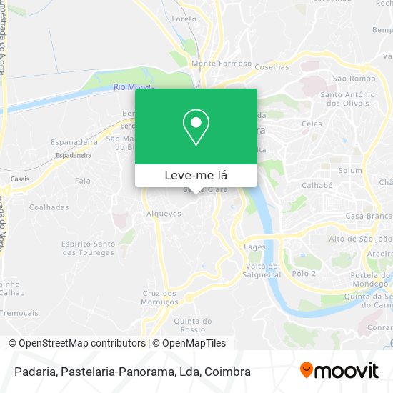 Padaria, Pastelaria-Panorama, Lda mapa