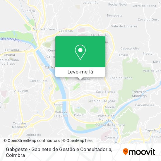 Gabgeste - Gabinete de Gestão e Consultadoria mapa