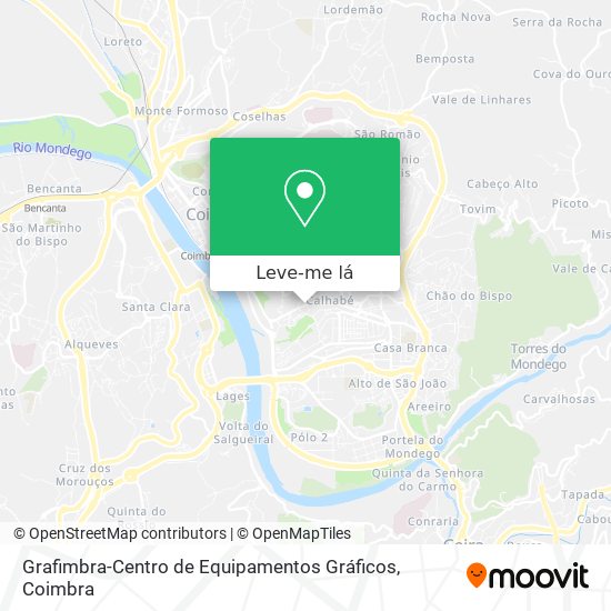 Grafimbra-Centro de Equipamentos Gráficos mapa