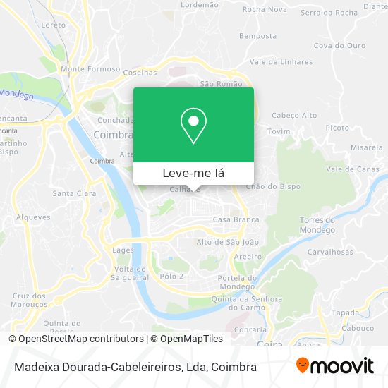 Madeixa Dourada-Cabeleireiros, Lda mapa