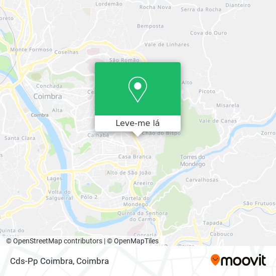 Cds-Pp Coimbra mapa