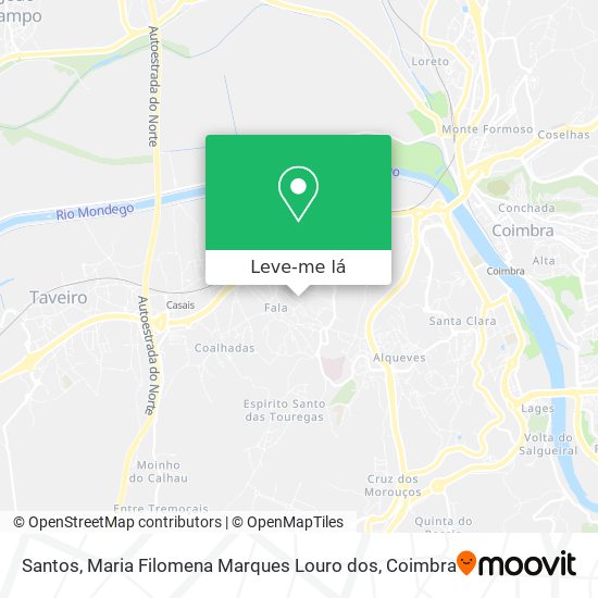 Santos, Maria Filomena Marques Louro dos mapa