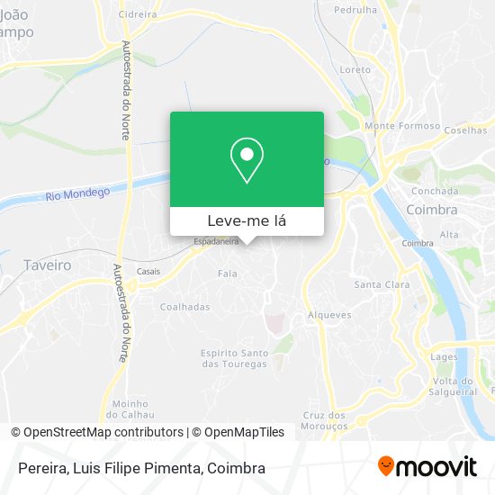 Pereira, Luis Filipe Pimenta mapa
