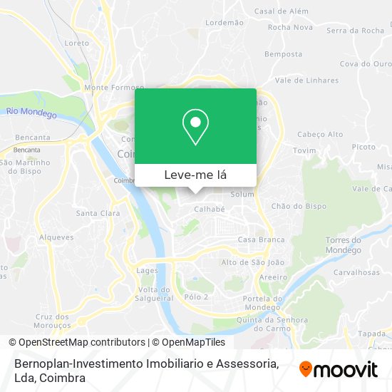 Bernoplan-Investimento Imobiliario e Assessoria, Lda mapa