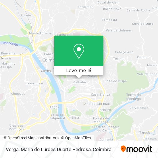 Verga, Maria de Lurdes Duarte Pedrosa mapa