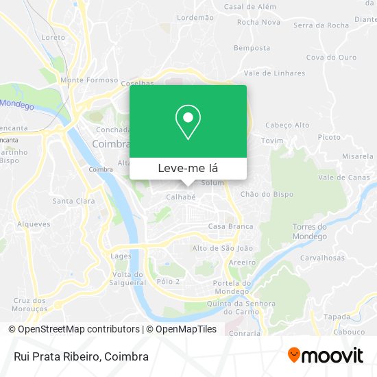 Rui Prata Ribeiro mapa