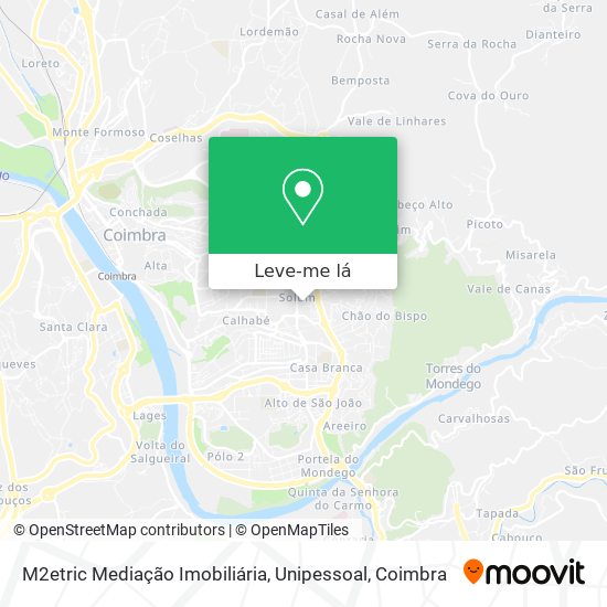 M2etric Mediação Imobiliária, Unipessoal mapa