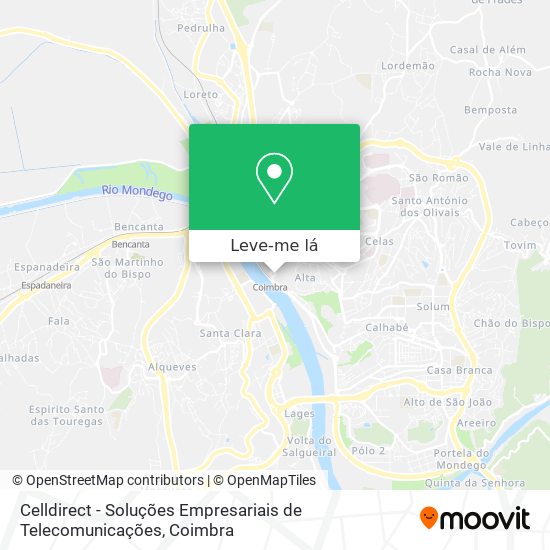 Celldirect - Soluções Empresariais de Telecomunicações mapa