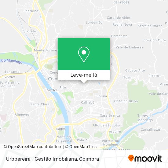 Urbpereira - Gestão Imobiliária mapa