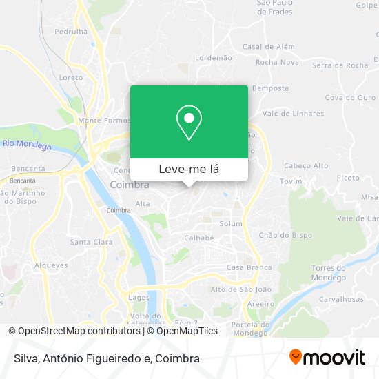 Silva, António Figueiredo e mapa