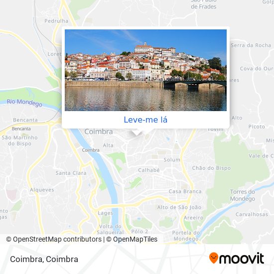 Coimbra mapa