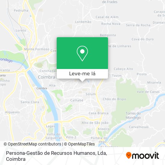Persona-Gestão de Recursos Humanos, Lda mapa