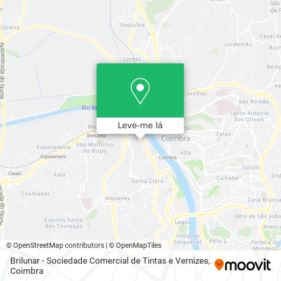 Brilunar - Sociedade Comercial de Tintas e Vernizes mapa