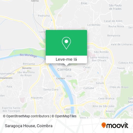Saragoça House mapa