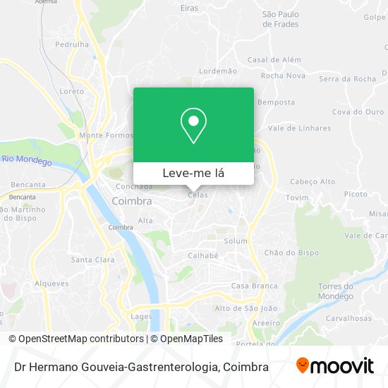 Dr Hermano Gouveia-Gastrenterologia mapa