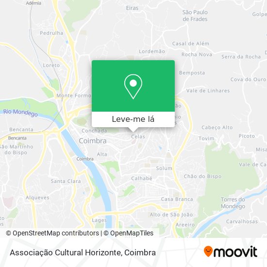 Associação Cultural Horizonte mapa