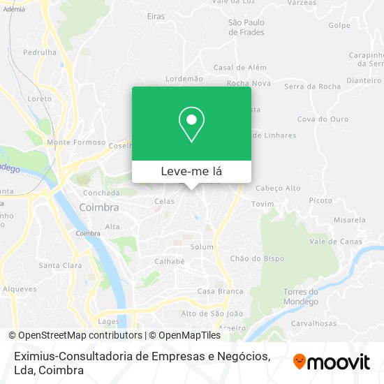 Eximius-Consultadoria de Empresas e Negócios, Lda mapa