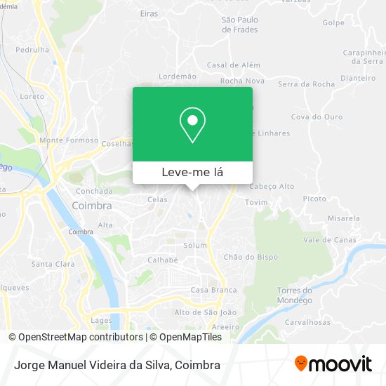 Jorge Manuel Videira da Silva mapa