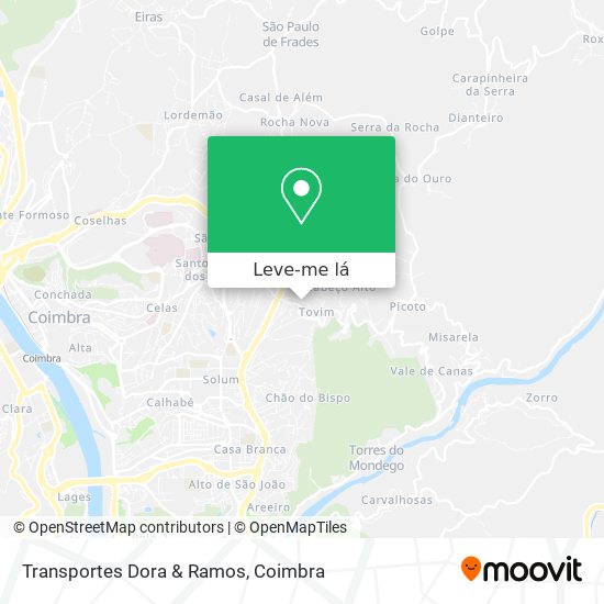 Transportes Dora & Ramos mapa