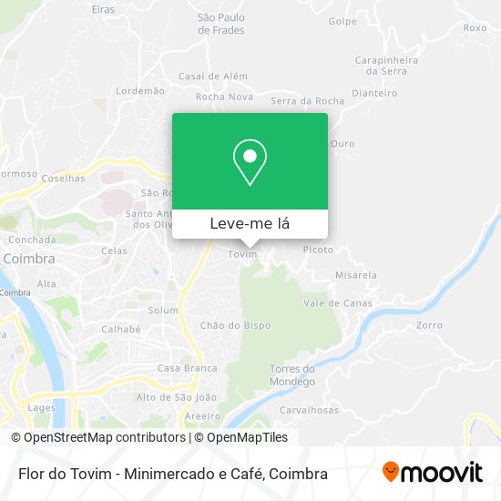 Flor do Tovim - Minimercado e Café mapa