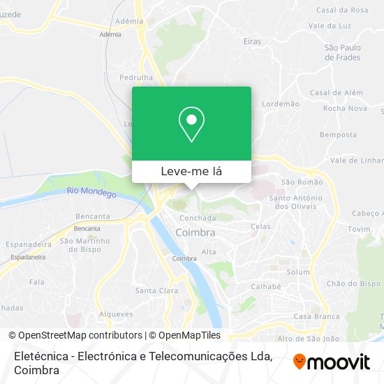 Eletécnica - Electrónica e Telecomunicações Lda mapa