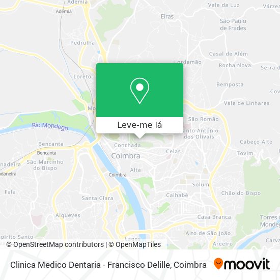 Clinica Medico Dentaria - Francisco Delille mapa