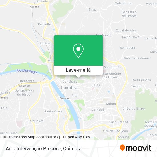 Anip Intervenção Precoce mapa