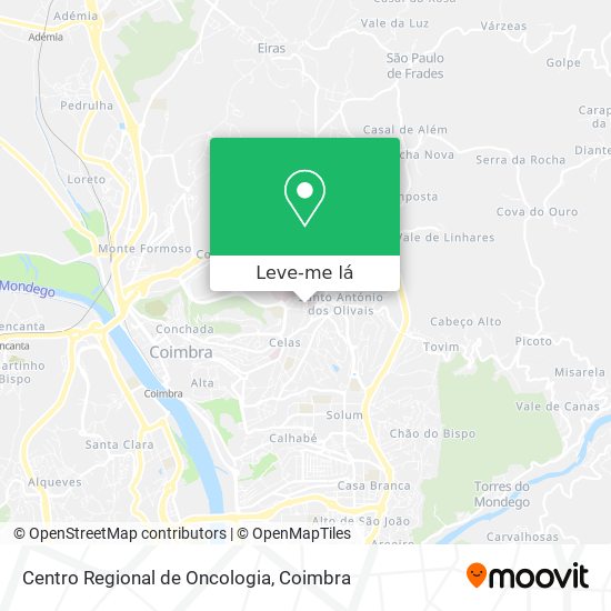 Centro Regional de Oncologia mapa