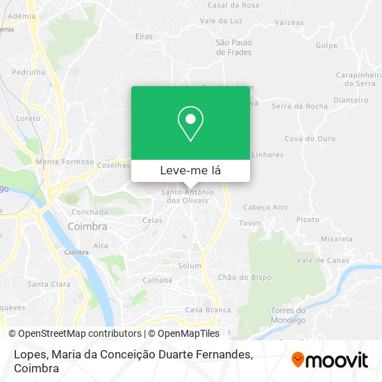 Lopes, Maria da Conceição Duarte Fernandes mapa