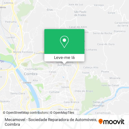 Mecamovel - Sociedade Reparadora de Automóveis mapa