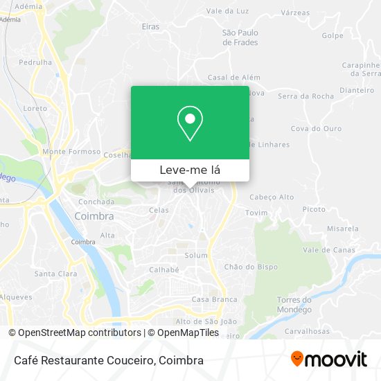 Café Restaurante Couceiro mapa