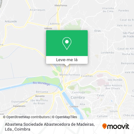 Abastena Sociedade Abastecedora de Madeiras, Lda. mapa