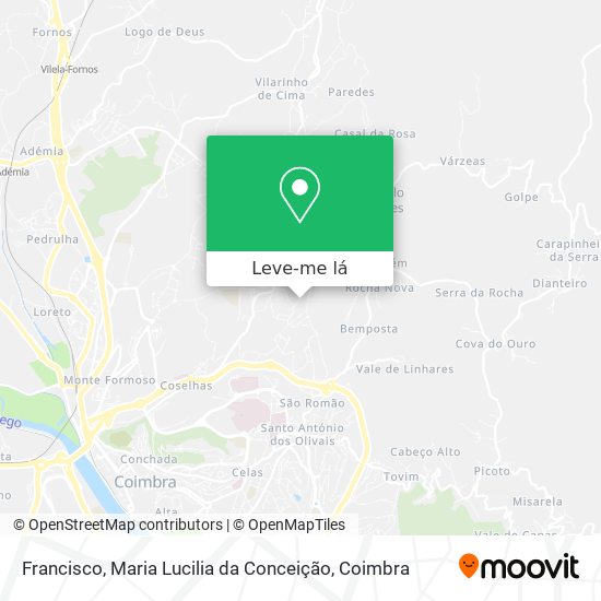 Francisco, Maria Lucilia da Conceição mapa