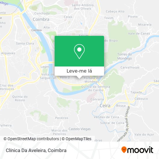 Clínica Da Aveleira mapa
