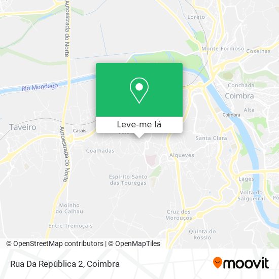 Rua Da República 2 mapa