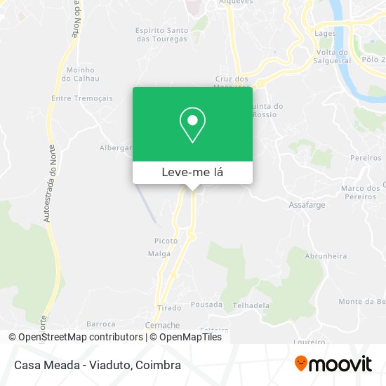 Casa Meada - Viaduto mapa