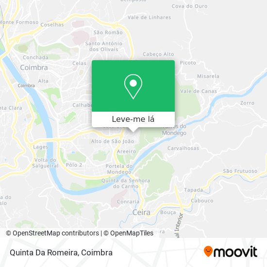 Quinta Da Romeira mapa