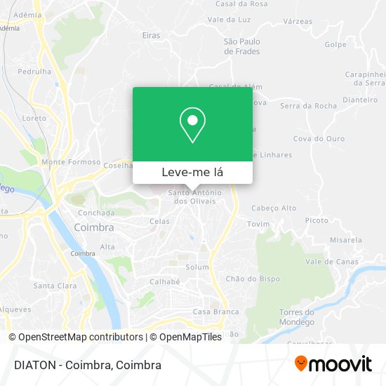 DIATON - Coimbra mapa