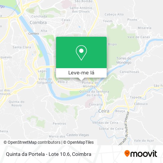 Quinta da Portela - Lote 10.6 mapa