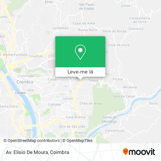 Av. Elísio De Moura mapa