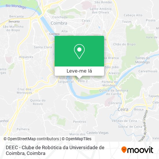 DEEC - Clube de Robótica da Universidade de Coimbra mapa