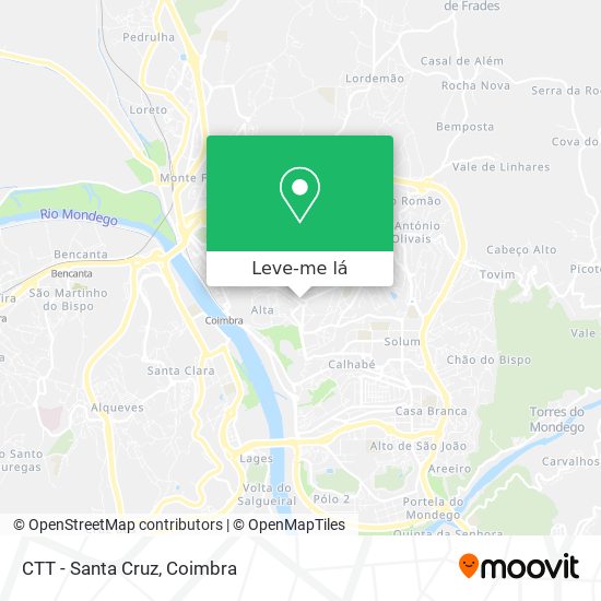 CTT - Santa Cruz mapa