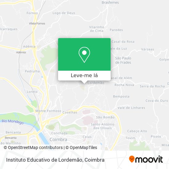 Instituto Educativo de Lordemão mapa