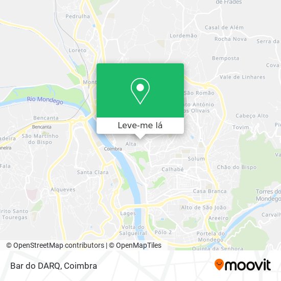 Bar do DARQ mapa