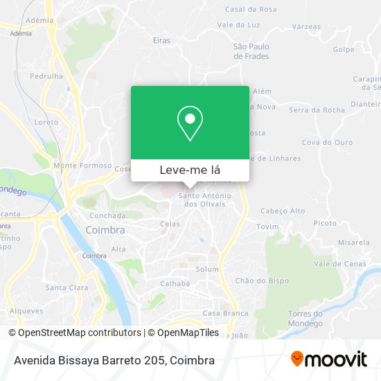 Avenida Bissaya Barreto 205 mapa