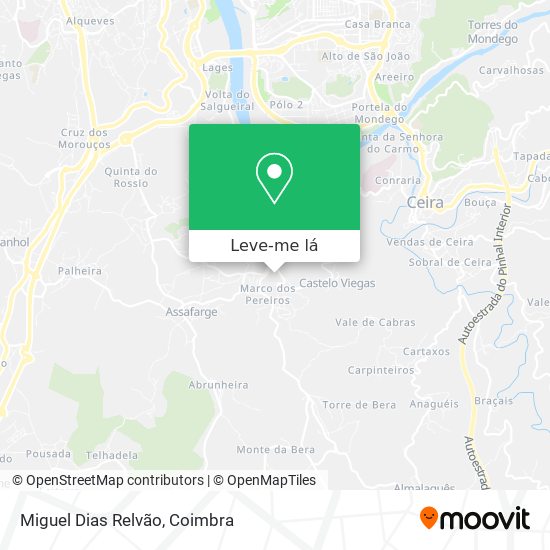 Miguel Dias Relvão mapa