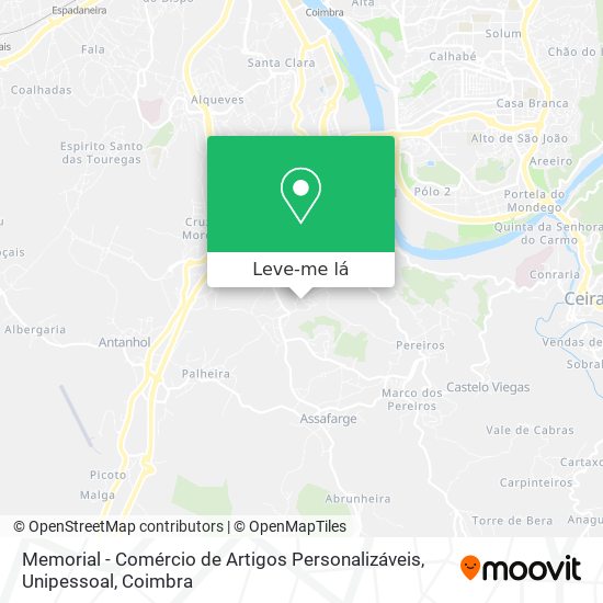 Memorial - Comércio de Artigos Personalizáveis, Unipessoal mapa