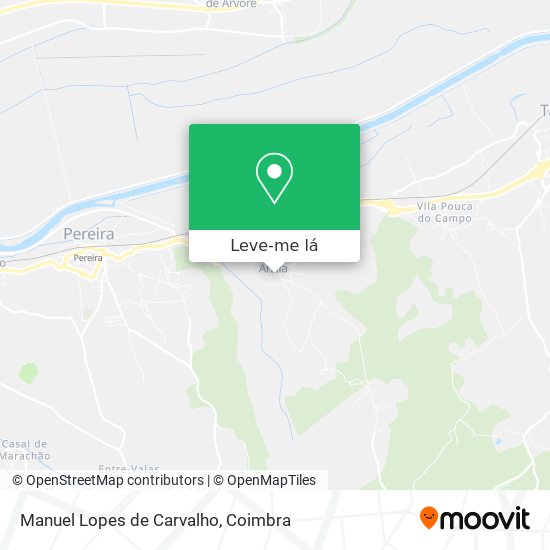 Manuel Lopes de Carvalho mapa