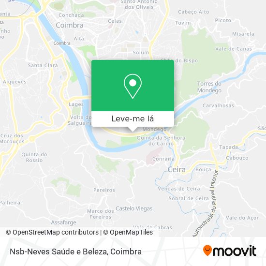 Nsb-Neves Saúde e Beleza mapa