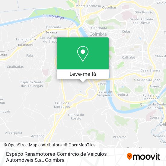 Espaço Renamotores-Comércio de Veiculos Automóveis S.a. mapa